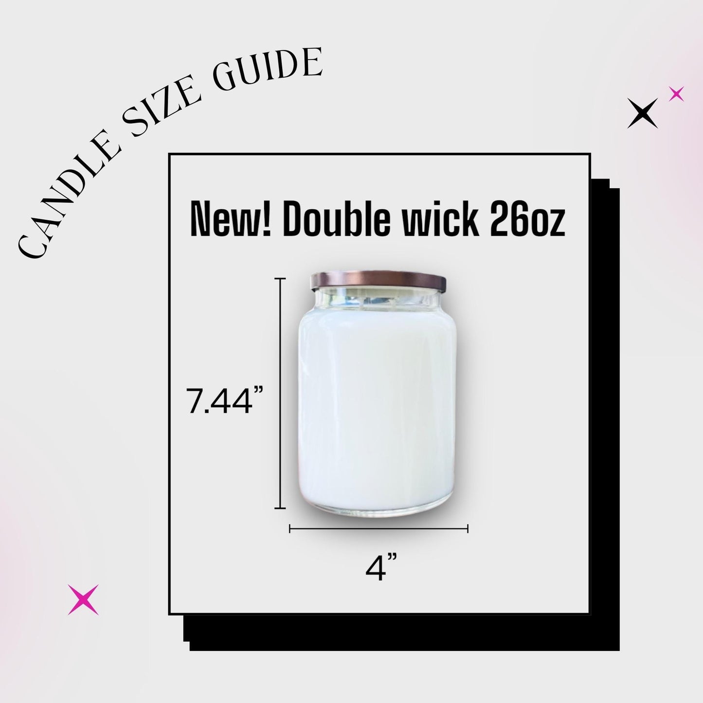 Pumpkin Spice Soy Candle – Fall Scented Candle for Autumn Décor, Cozy Home, or Seasonal Gift, Non-toxic, high burning time, minimal soot